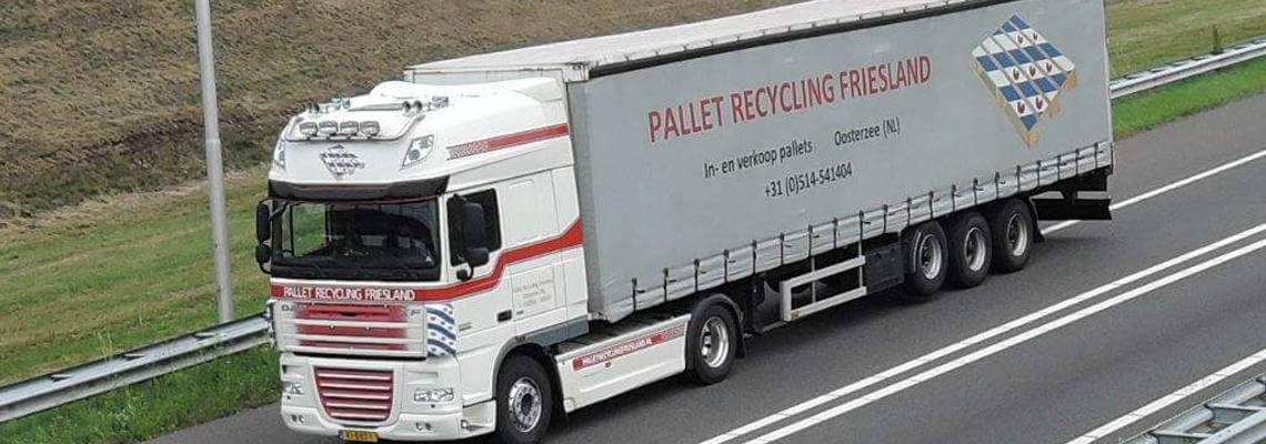 pallet recycling friesland daf truckrit 2017